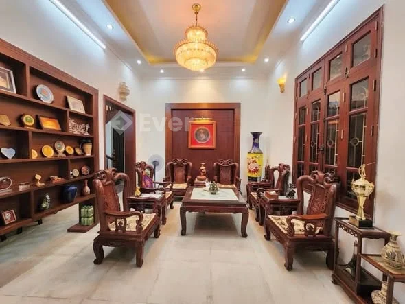 BIỆT THỰ K80C - BA ĐÌNH – 128M, 5 TẦNG, MT 10M, 3 MẶT THOÁNG.Khu cán bộ cấp cao, nội thất gỗ lim