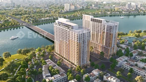 Căn hộ chung cư cao cấp 1PN+ công năng 2PN tại SPANA TOWER Đà Nẵng - 3,4 tỷ - 71m²