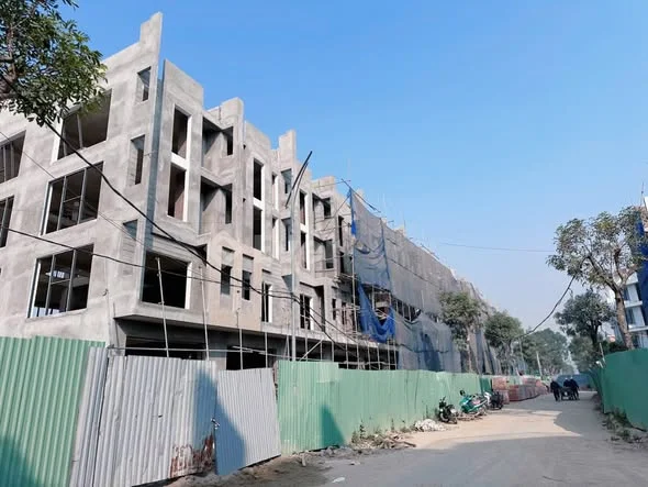 Cần bán liền kề KHU ĐÔ THỊ THANH HÀ COENCO 5 Hà Đông. Khu A2.4 view nhìn trường