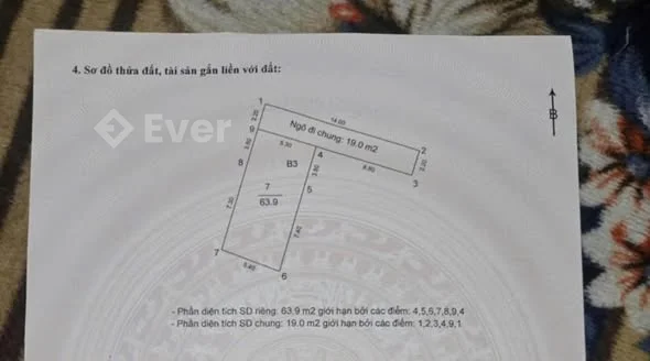 TRƯỜNG CHINH, THANH XUÂN - 65 M2 NỞ HẬU - 3 THOÁNG - SÁT PHỐ - RẺ TẶNG NHÀ 3 TẦNG 4 NGỦ