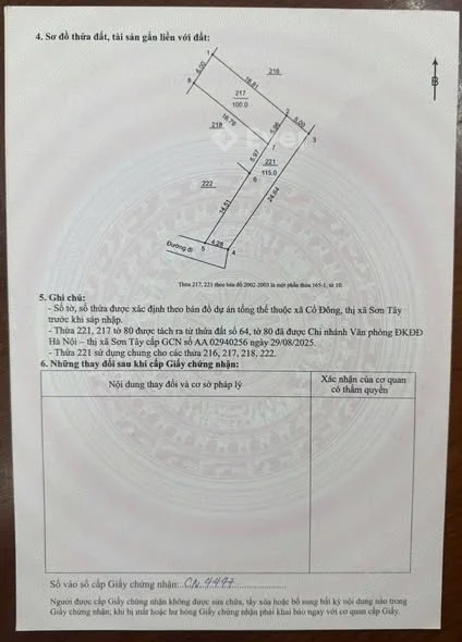 Bán đất Trại Láng - Đoài Phương