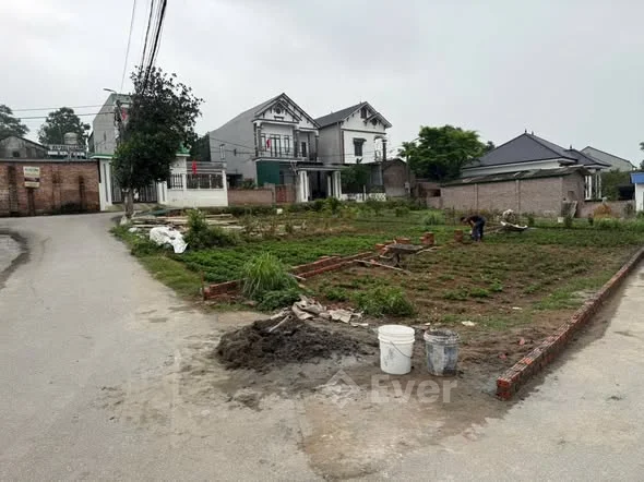 Lô đất 2 mặt tiền tại TDP Bảo Phác. Dt 105,7m thổ cư 50m