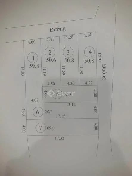 HÀNG FO 7LÔ  GIÁ SIÊU ĐẦU TƯ ĐẠI ĐỒNG ĐƯỜNG THÔNG Ô TÔ ĐỖ CỬA - Thỏa thuận - 69m²