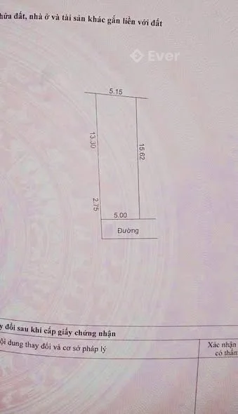 Hàng f0 mới ra lò thôn Giai Phạm - Yên Mỹ - Hưng Yên DT 80m2 mt 5m - Hướng Nam đất nở hậu đẹp