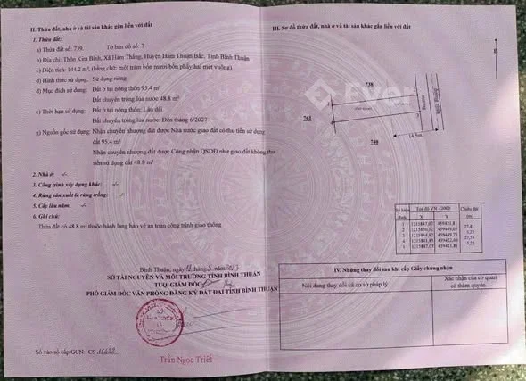 MẶT TIỀN NHỰA XOÀI QUỲ - KINH DOANH - BUÔN BÁN ĐƯỢC. DT 145m2 Thổ Cư. Giá 1tỷ2