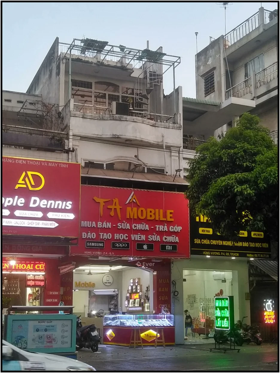 Cần bán rẻ nhà phố Hùng Vương 4.6 x 12m 1 trệt 3 lầu Quận 5 TP.HCM