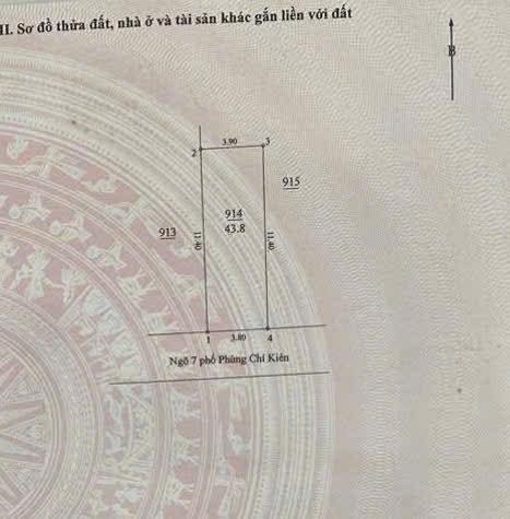 NHÀ PHÂN LÔ PHÙNG CHÍ KIÊN – TRÁI TIM CẦU GIẤY: 44m - Mt: 3,8m - 6 TẦNG THANG MÁY – Ô TÔ TRONG NHÀ