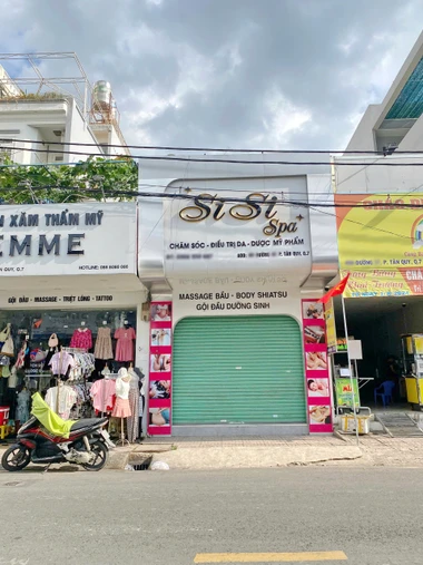 Bán nhà mặt tiền đường vị trí kinh doanh tìm năng sinh lời cao trong tương lai quận 7
