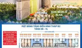 CĂN HỘ GÓC 2PN BLANCA CITY Duy nhất 1 căn còn lại – View trực diện Công viên nước Sun World