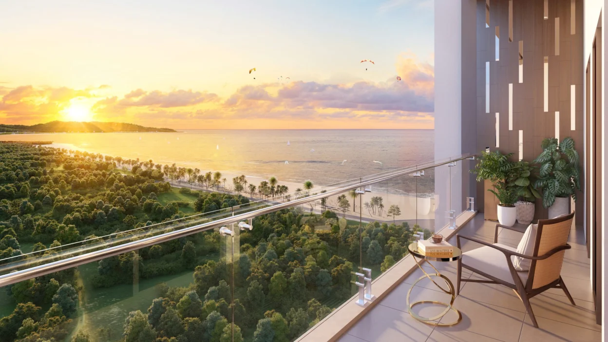 CĂN HỘ GÓC 2PN BLANCA CITY Duy nhất 1 căn còn lại – View trực diện Công viên nước Sun World