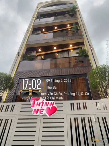 Nhà siêu phẩm 5 tầng ,có thang máy 5x15,2m P An Hội Tây-Gò Vấp