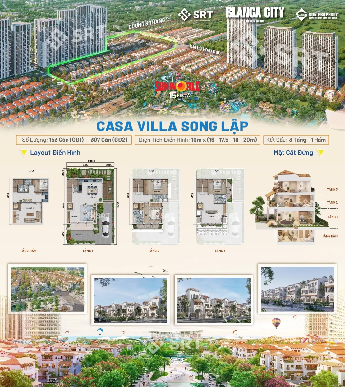 Casa Villa Song Lập – Blanca City Vũng Tàu Quỹ Căn Hiếm Giá Trị Đầu Tư Và An Cư