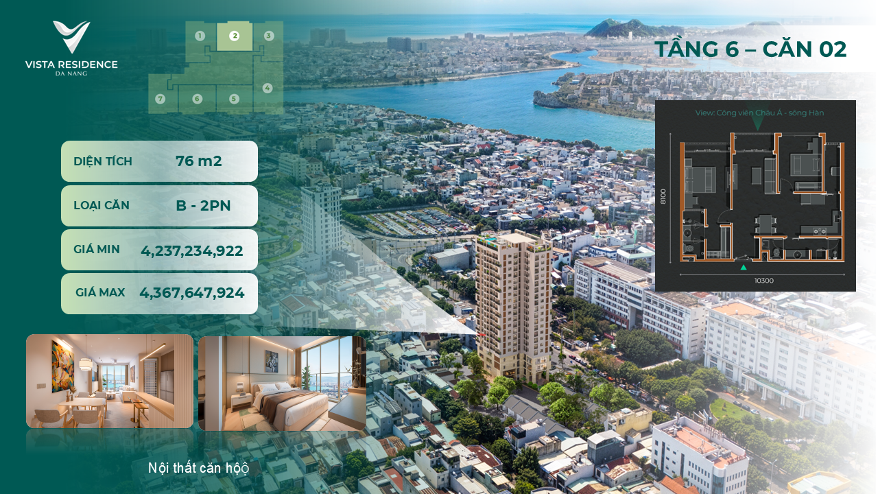 🔥 SỐT HỪNG HỰC - VISTA RESIDENCE ĐÀ NẴNG - CHỈ 55tr/m², SỐ LƯỢNG CỰC GIỚI HẠN!