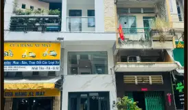 Nhà phố rẻ 1 trệt 1 lửng 3 lầu mặt tiền Nhật Tảo Q10 TP.HCM