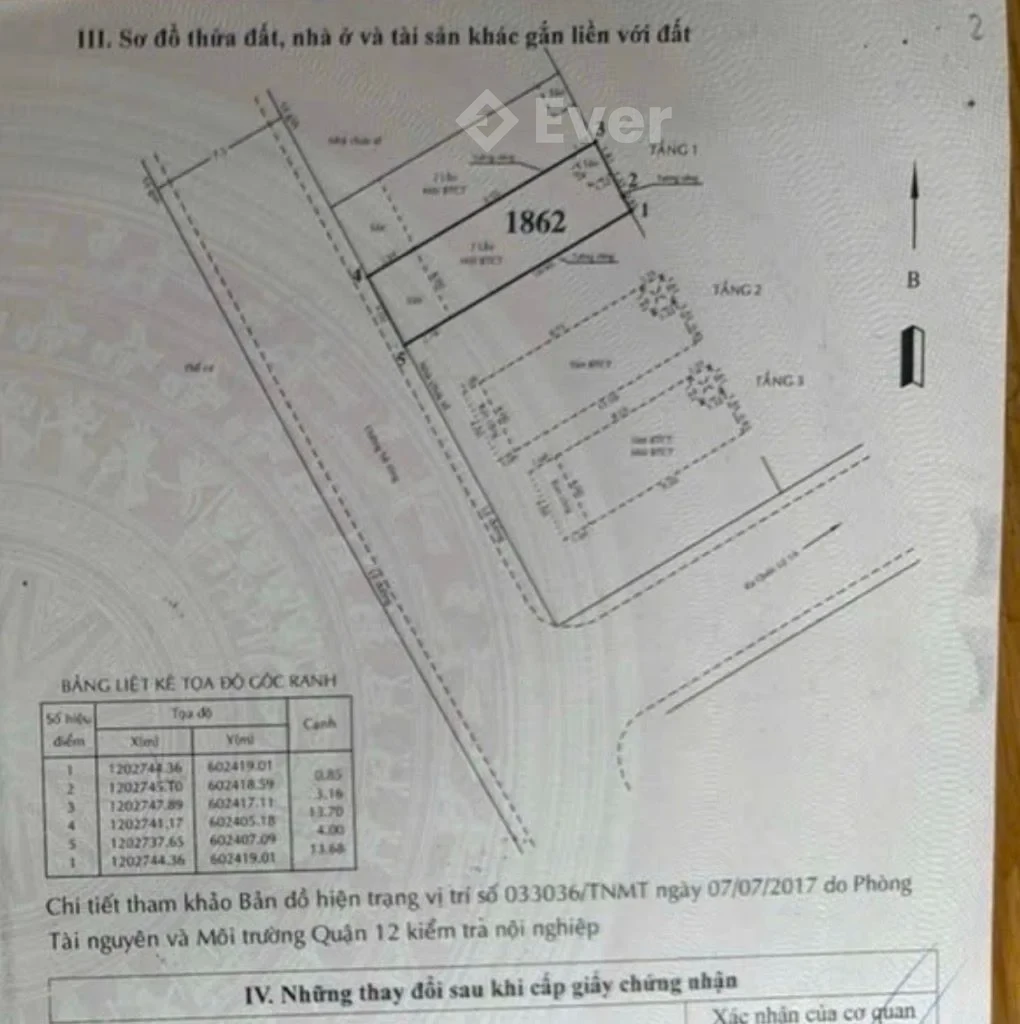 Nhà TL19 An Phú Đông Q12 4x15 55m2 3 tầng giá 5.x tỷ