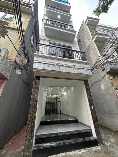 BÁN NHÀ LÔ GÓC 3 THOÁNG – VĨNH HƯNG – 6 TẦNG THANG MÁY – FULL NỘI THẤT – Ô TÔ ĐỖ CỬA