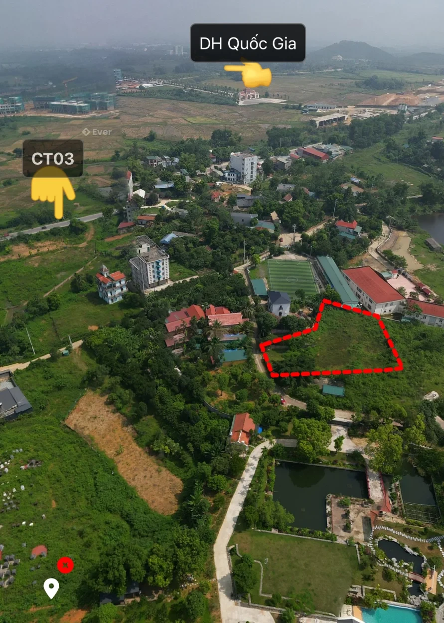 Bán lô đất 1661m² tại Nhòn - Yên Xuân Hà Nội, giá tốt