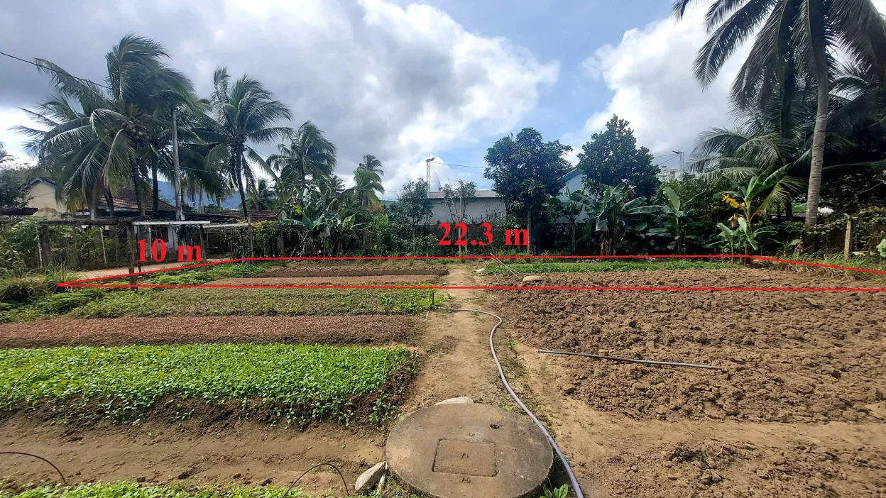 Bán đất trung tâm thi trấn M'răk. Diện tích (10x22)m2, TC 60m2. Sổ hồng riêng