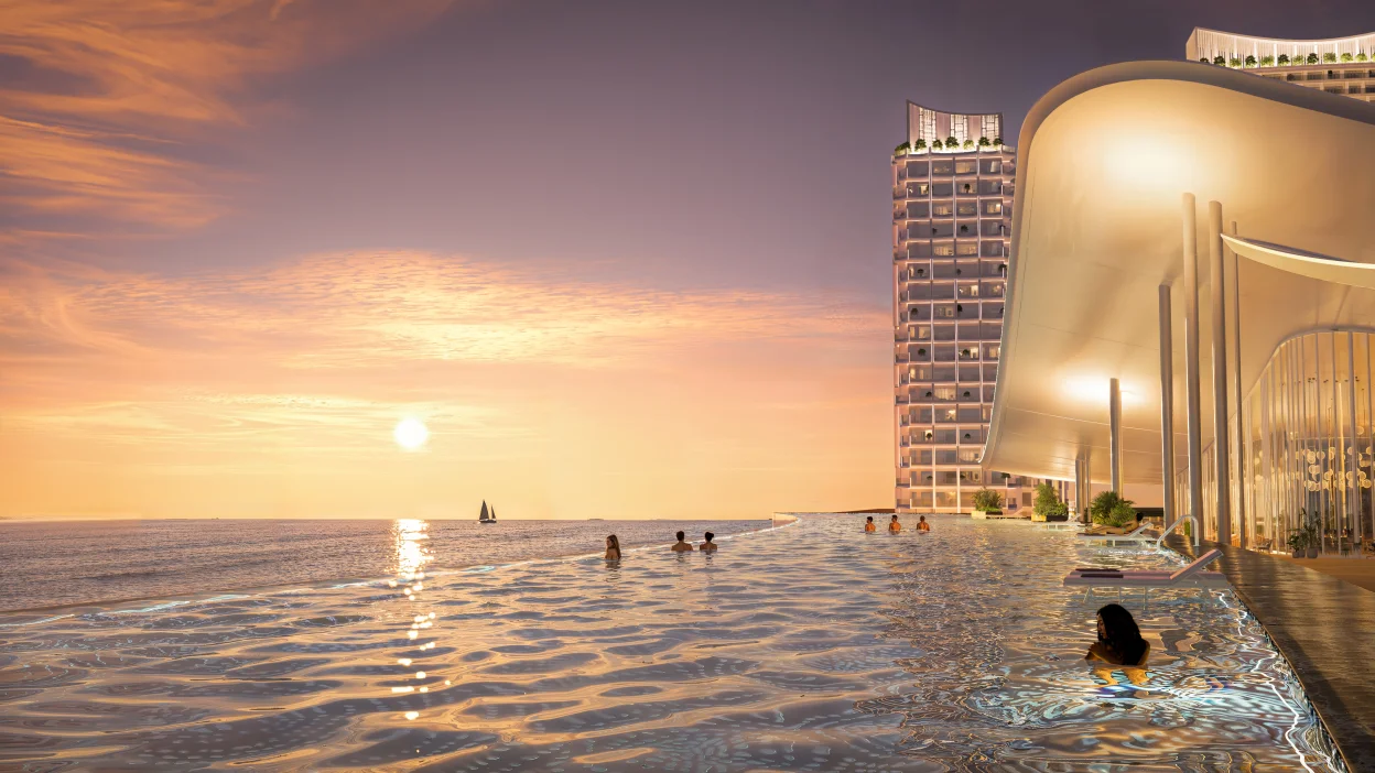 CĂN HỘ GÓC 2PN BLANCA CITY Duy nhất 1 căn còn lại – View trực diện Công viên nước Sun World